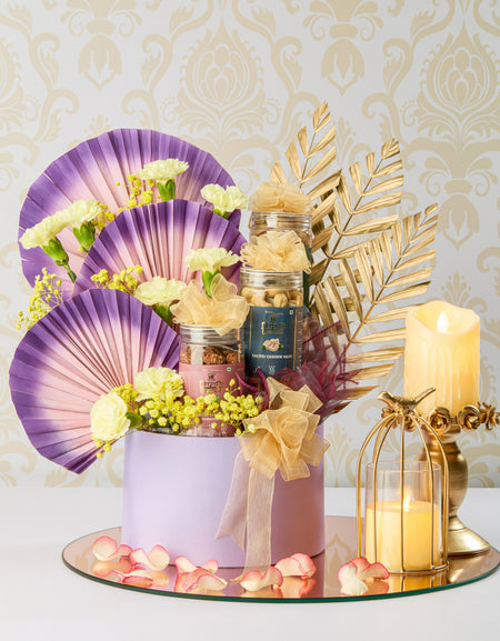 Dry Fruit floral Hamper
