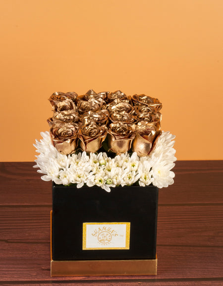 Golden Roses Premium Flower Delivery in Pune