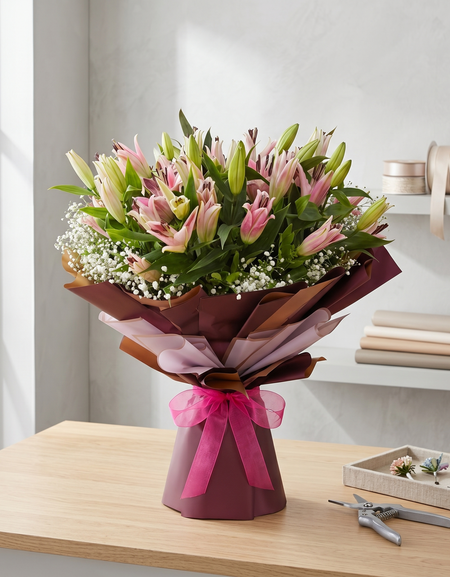 Lilies in Bloom