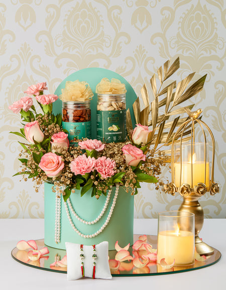 Floral Rakhi Hamper