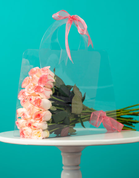 Pink Flower Bag – Shamuns Flowers