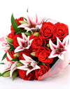 Lilies & Roses Valentine Flowers Online in pune