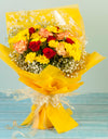 Roses Carnations and Chrysanthemums Bouquet Online