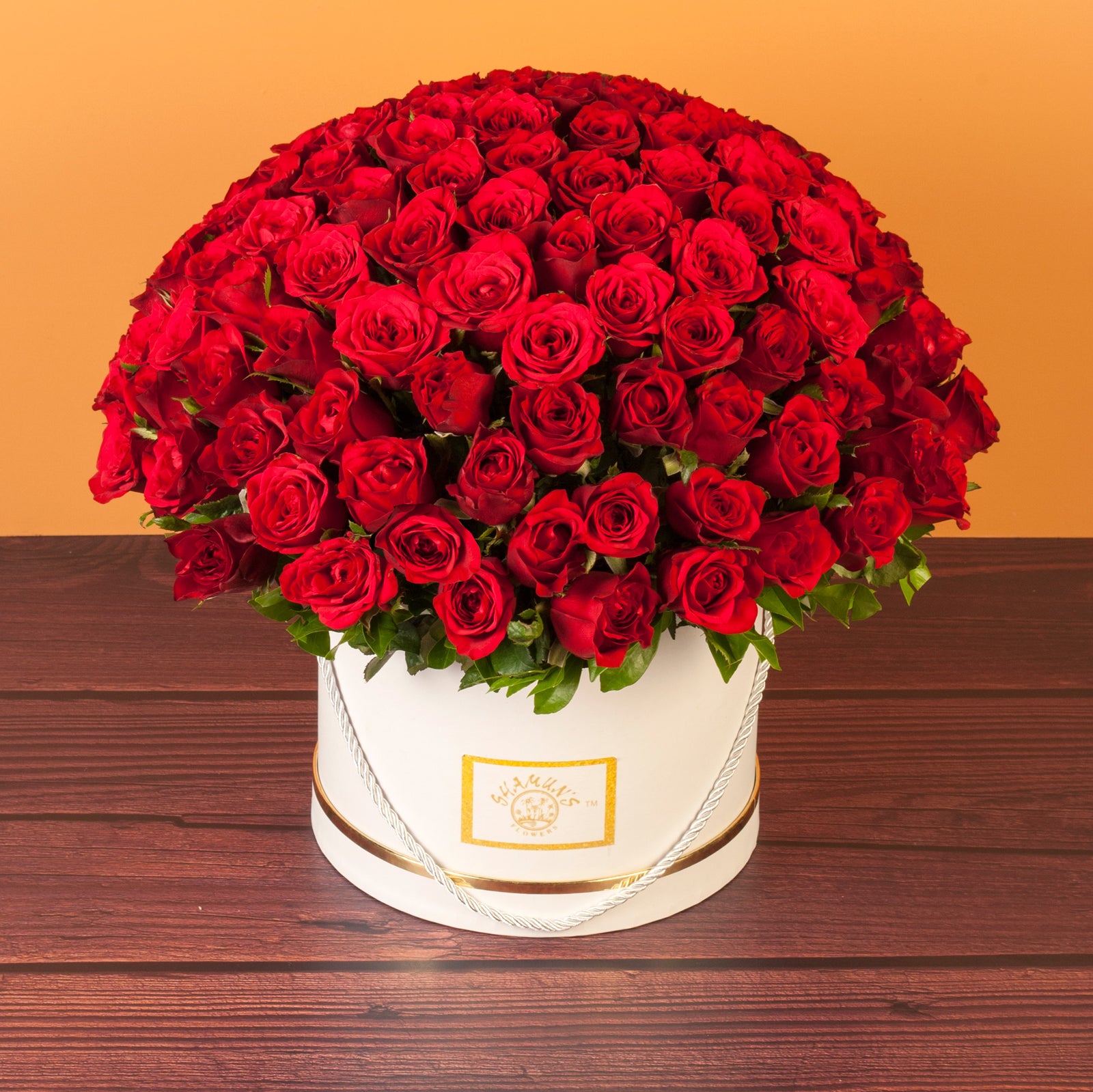 Red Roses Boxed Flower Bouquets in Pune