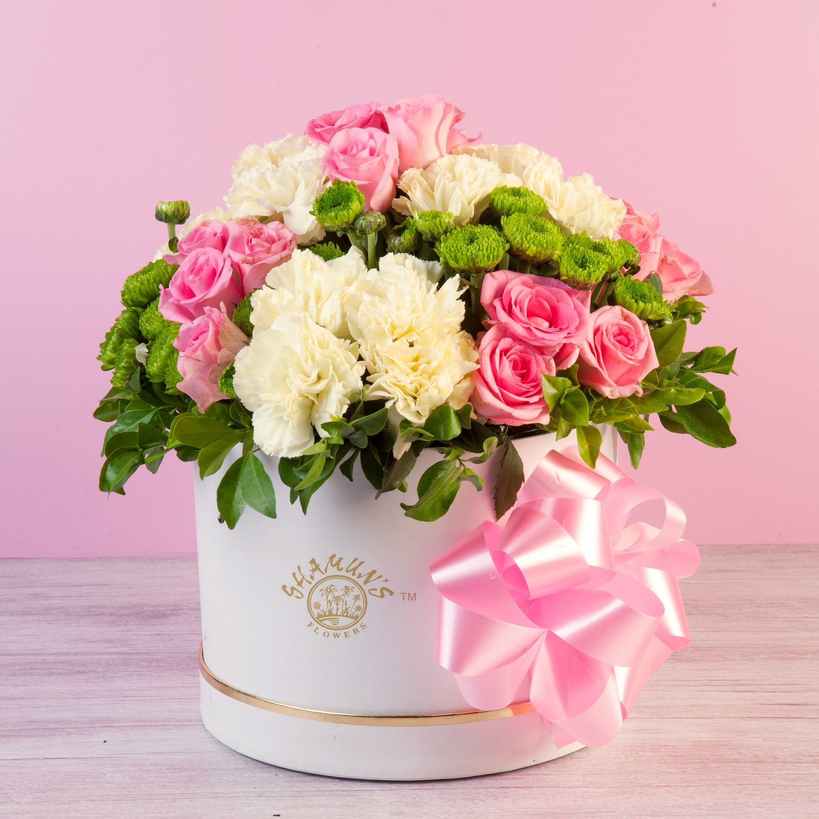 Send Thank You Message With Floral Hat Box