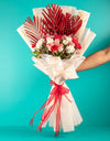 bouquet delivery online - handtied roses and chrysanthemums bouquet
