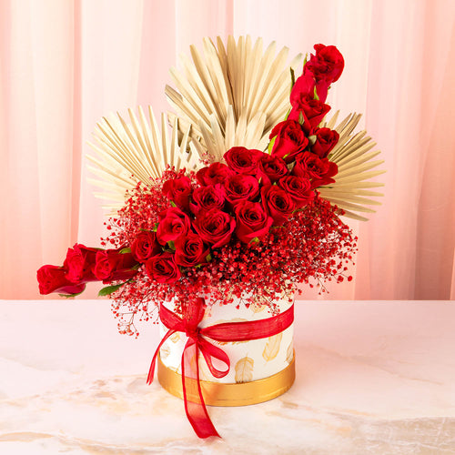 flower bouquet near me - red bloom of roses