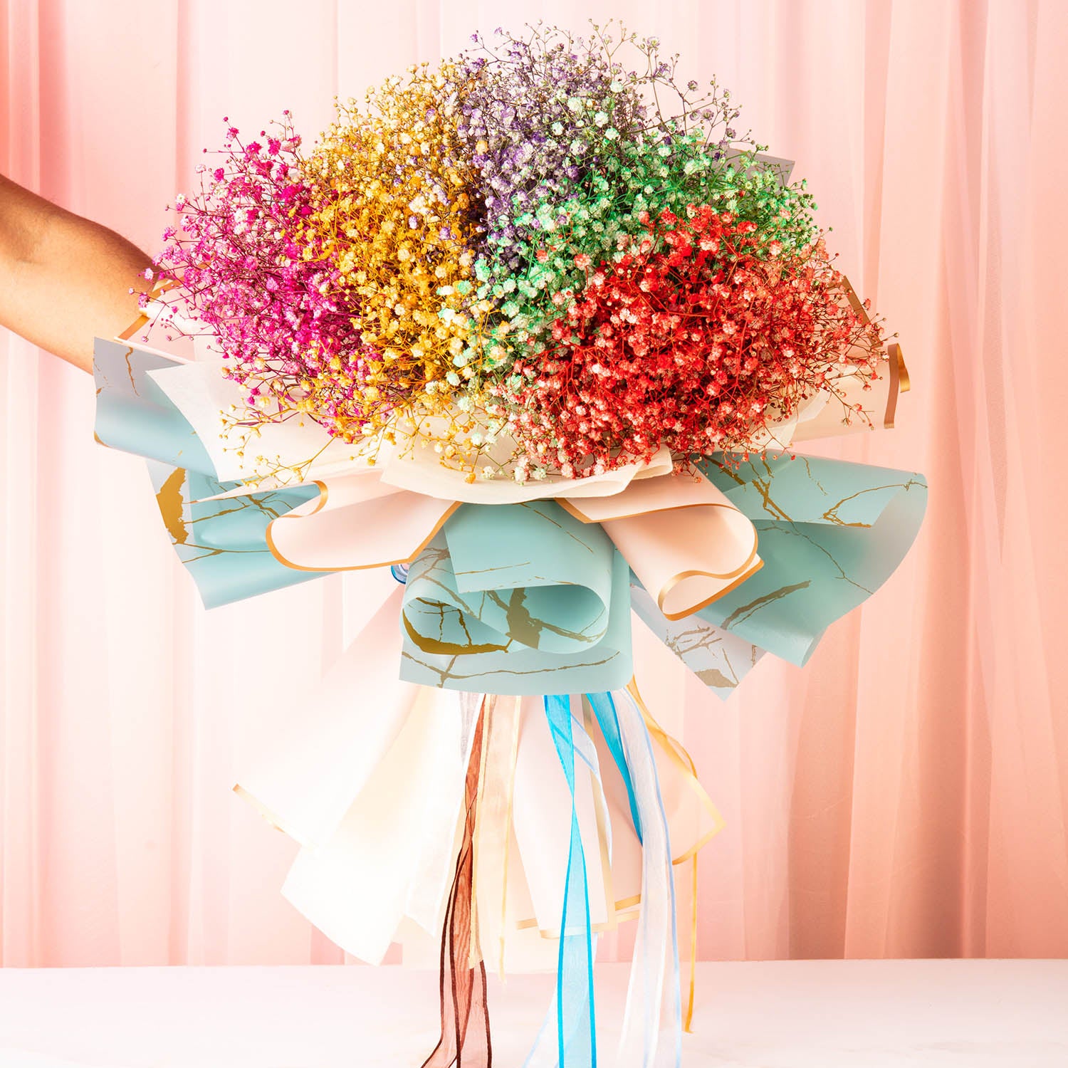 flower delivery pune - gypsophilia bouquet