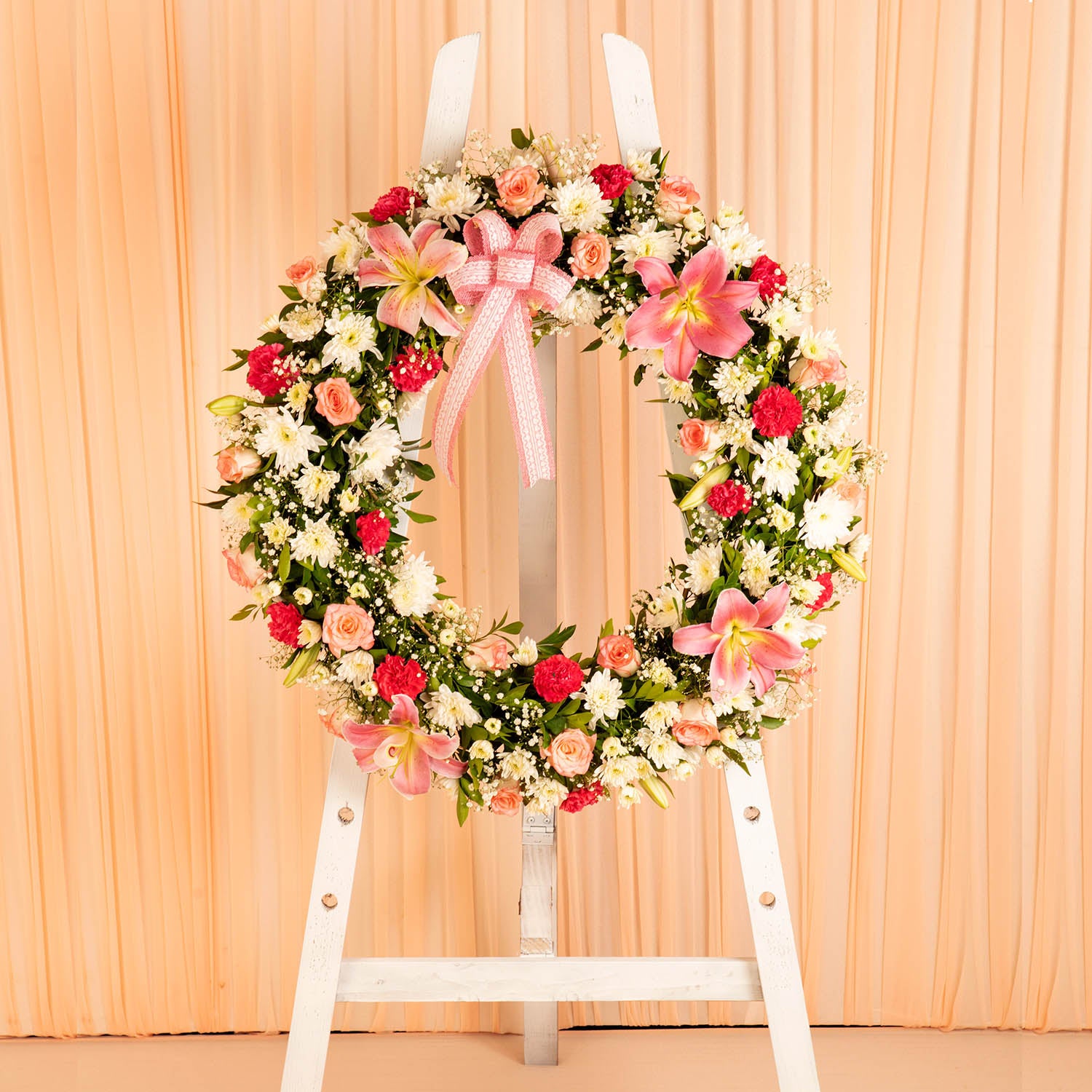 flower delivery in pune - flower wreath