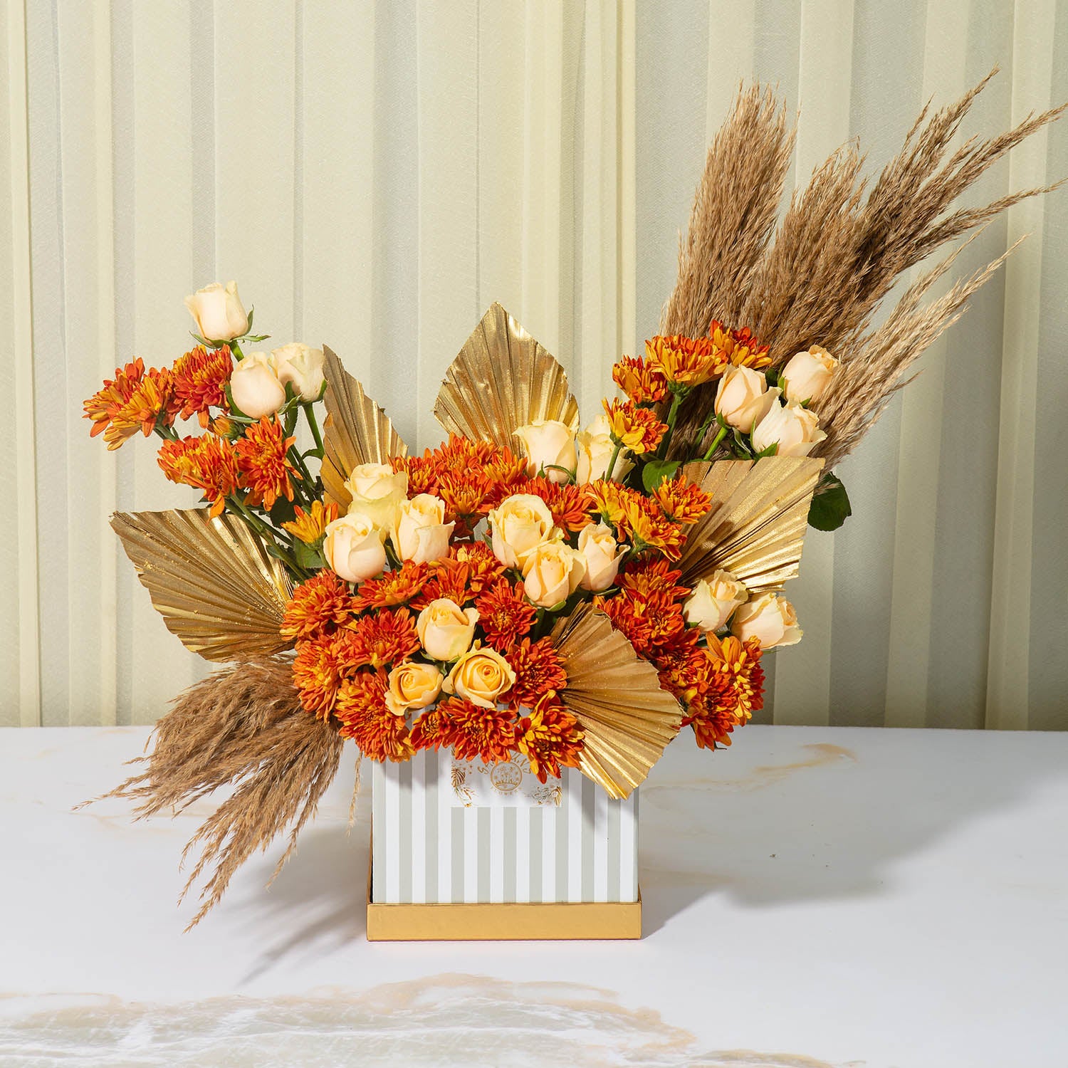 flower delivery pune - boho bouquet arrangement