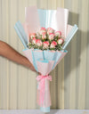 flower delivery to pune - dozen pink roses