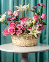 online delivery for flowers - flower basket