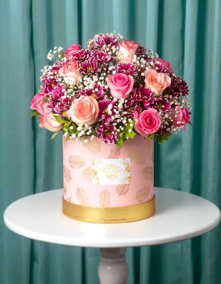 flower delivery pune - pink roses