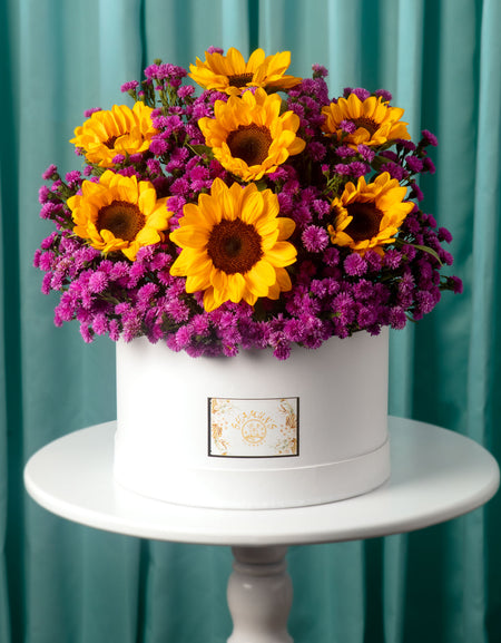 online flower delivery - sunflowers