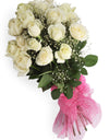 20 White Rose Flowers delivery in Pune
