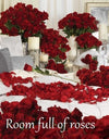 florist online delivery for Room Full Of Roses and candles